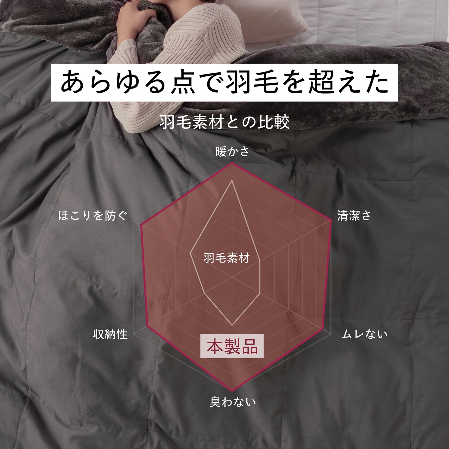ブレインスリープ コンフォーター パーフェクト ウォーム デュアル