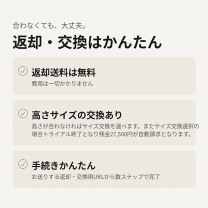 【トライアルサービス】ブレインスリープ ピロー