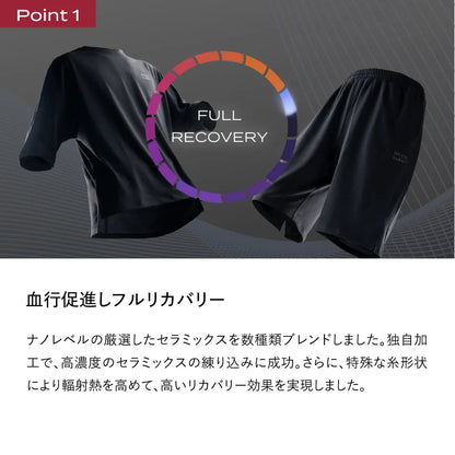 ブレインスリープ ウェア リカバリー ハーフ