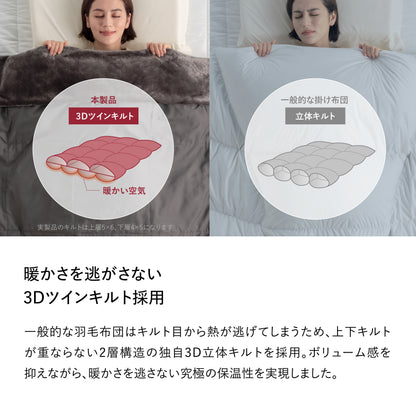 ブレインスリープ コンフォーター パーフェクト ウォーム デュアル
