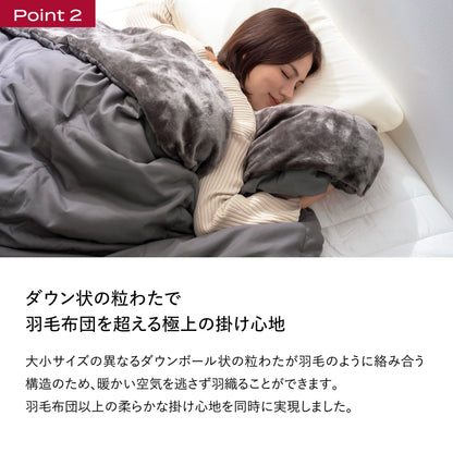 ブレインスリープ コンフォーター パーフェクト ウォーム デュアル